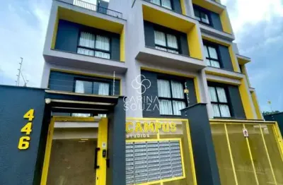 Campus Studios à venda no Vila Nova – mobiliado, moderno e com área externa!