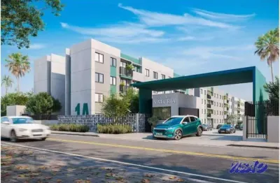 Apartamento com 2 quartos à venda na Rua Valtelino Leal Demétrio, 18, Sertão do Maruim, São José