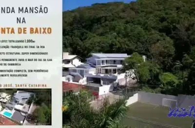 Casa em condomínio fechado com 5 quartos à venda na Rua Otília Maria Schmidt, 185, Ponta de Baixo, São José