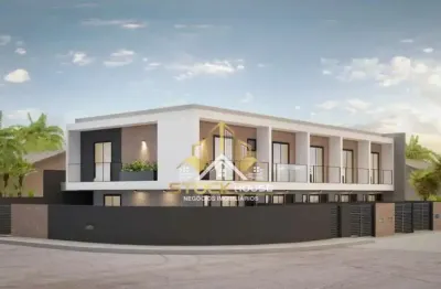 Lançamento sobrado geminado 2 quartos bairro vila nova joinville sc