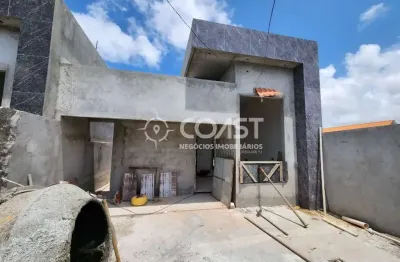 Vendo excelente casa nova com 3/4 sendo 1 suíte na aruana.