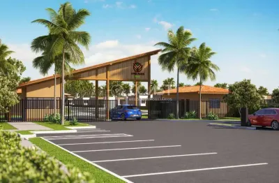 Lançamento: casa 02 quartos no condomínio viva mais barra, barra dos coqueiros