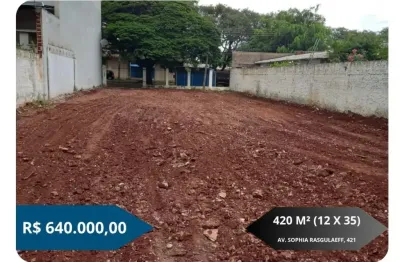 Terreno comercial à venda na Avenida Dona Sophia Rasgulaeff, 421, Jardim Alvorada, Maringá