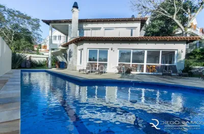 Casa em condomínio 3 dorms à venda rua professor ildefonso gomes, vila conceição - porto alegre