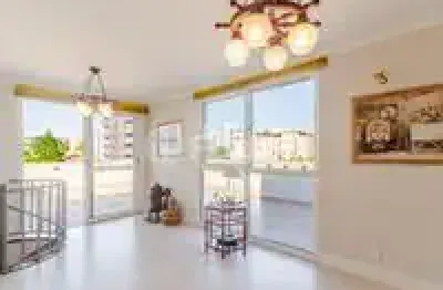 Impecável cobertura, 176m², 02 dorms, vaga, cristal, porto alegre/rs.