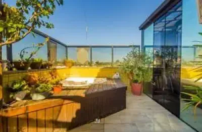 Cobertura 3 dorms à venda rua dona adda mascarenhas de moraes, jardim itu - porto alegre