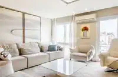 Amplo apartamento em andar alto, 3 quartos, 2 vagas - bairro moinhos de vento