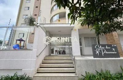 Apartamento com 1 suíte, 2 quartos e 2 vagas de garagem | edifício solar dos pássaros