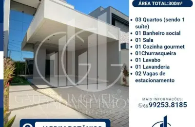 Casa com 3 quartos à venda na Rua Das Seringueiras 455, 0000, Jardim Botânico, Sinop