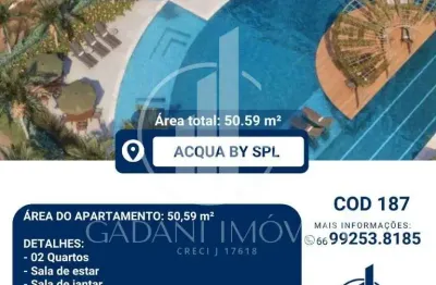 Agio de apartamento a venda no acqua by spl - sinop mt