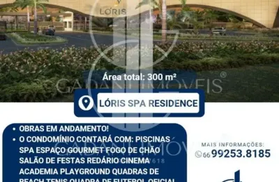 Terreno em condomínio fechado à venda na Avenida das Figueiras, 02, Lóris Domus Condomínio Residence Resort, Sinop