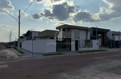 Residencia exclusiva de esquina a venda – modernidade e sofisticacao – 4 estacoes boulevard, sinop-mt