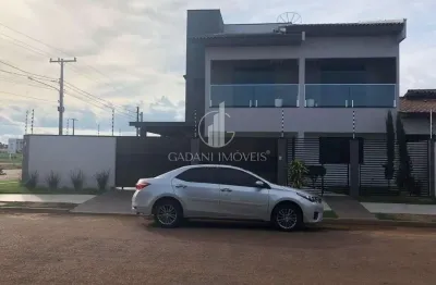 Lindo sobrado de esquina mobiliado a venda – residencial delta em sinop/mt