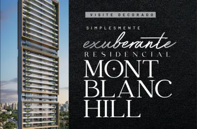 Apartamento para venda com 133m² nascente no residencial mont blanc hill