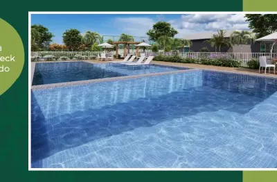 Apartamento duo residencial das árvores, 39m², 2/4 em camaçari