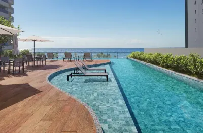 Apartamento 3/4 sendo 2 suites em mood costa a azul a 150m da praia