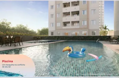 Apartamento a venda com 2/4 com opção de varanda em porto seco pirajà
