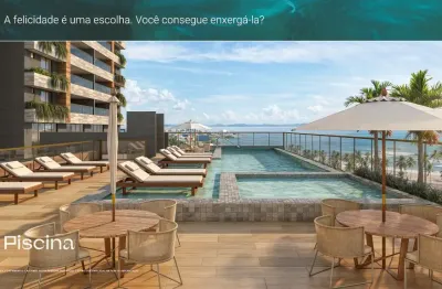 Apartamento a venda com 3/4 sendo uma suíte com 95m² em mirari urban beach
