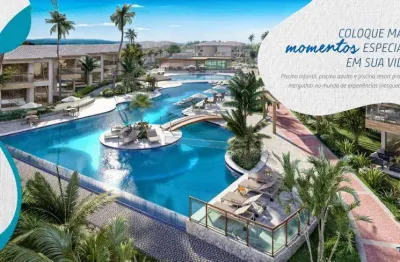 Casa de condomínio para venda no guarajuba ville com 137 m² com 4 suítes em guarajuba -ba