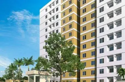Apartamento a venda com 50m² no vivver novo horizonte com  2/4 com suíte e varanda na sussuarana  próximo ao cab!