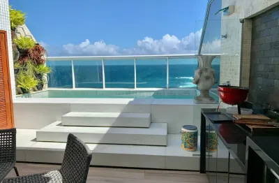 Cobertura à venda, 2 suítes, 120m², piscina privativa, acesso à praia, costa españa