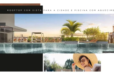 Apartamento à venda, Studio a 2 quartos, 19,98m² a 58,09m², varanda, piscina aquecida, Caminho das Árvores