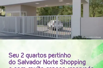 Apartamento a venda com 44m² sendo 2/4 em seletto salvador norte