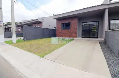 Casa em condomínio fechado com 2 quartos à venda no testo salto, blumenau , 68 m2 por r$ 400.000