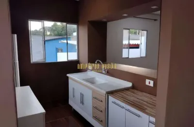 Sobrado á venda com 2 dormitórios, com quintal, no bairro fazenda aya em suzano - sp
