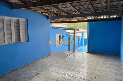 Casa á venda com 2 dormitórios, sala ampla, quintal, na fazenda aya - suzano - sp