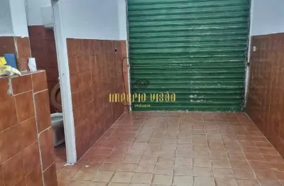 Salão comercial de 18m² com 1 banheiro para locação no parque residencial casa branca em suzano - sp