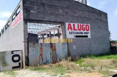 Galpão de 900m² para aluguel no bairro casa branca em suzano-sp