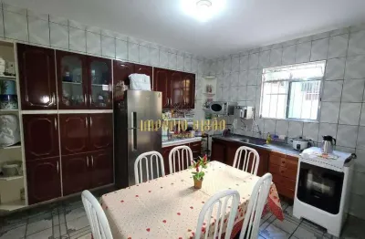 Casa a venda com 3 dormitórios, sendo 1 suíte - parque umuarama - suzano - sp