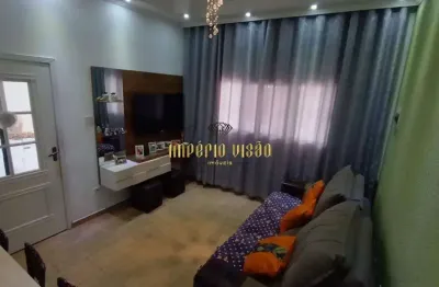 Sobrado à venda com 2 dormitórios, sendo 2 suíte no bairro jardim ruth - poá/sp