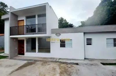 Sobrado novo em condomínio com 03 dormitórios, 01 suite, chácara ceres, suzano