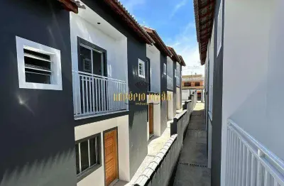 Sobrado à venda com 2 dormitórios, sendo 2 suítes no condomínio villagio caramuru 6 - suzano - sp