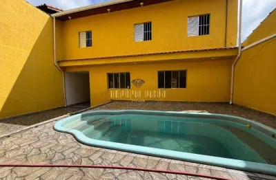 Sobrado à venda com 6 dormitórios, piscina e 2 edículas no bairro nova poá - poá-sp