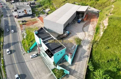 Galpão / loja para aluguel com 1300m² na francisco marengo, jardim revista- suzano-sp