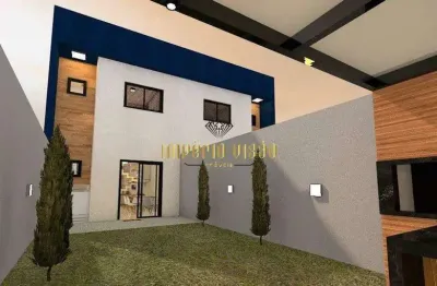 Sobrado à venda com 2 dormitórios, sendo 2 suíte e quintal amplo com área gourmet no bairro jardim casa branca - suzano-sp