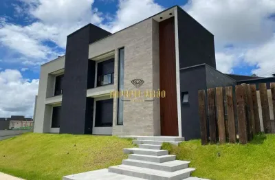 Casa de alto padrão à venda com 4 suítes, sendo 1 master, espaço gourmet e piscina com borda infinita no residencial veneza mogi das cruzes-sp