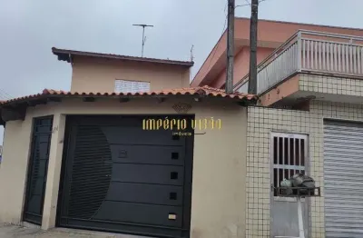 Sobrado à venda com 4 dormitórios, área gourmet e 2 vagas de garagem no bairro jardim miriam - suzano-sp