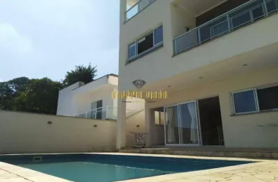 Sobrado à venda com 5 dormitórios sendo 4 suítes e móveis planejados - churrasqueira e academia no condomínio aruã eco park - mogi das cruzes - sp