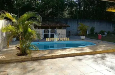 Chácara à venda com 2 dormitórios, piscina e salão de festas na chácara estância paulista - suzano - sp.