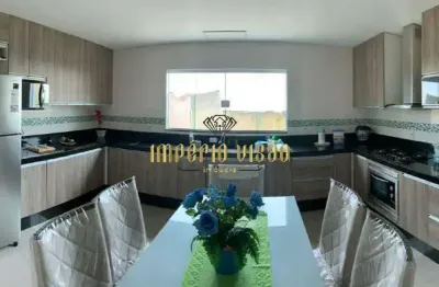 Lindo sobrado com salão à venda no jardim varan - suzano-sp.