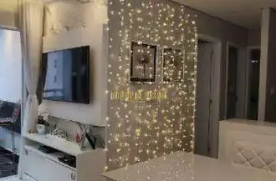 Apartamento à venda com 2 dormitórios e varanda gourmet no condomínio villagio rubi - parque santa rosa - suzano-sp