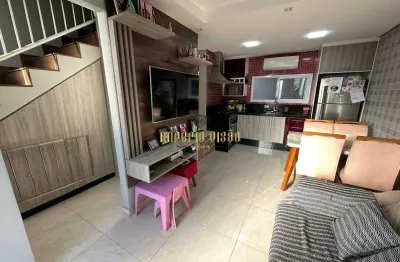 Sobrado à venda com 2 dormitórios no condomínio mirante i sem elevador - vila colorado - suzano- sp