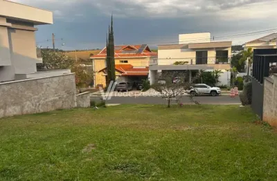 Terreno em condomínio fechado à venda na avenida carlos diaulas serpa, 220, loteamento parque dos alecrins, campinas por r$ 690.000