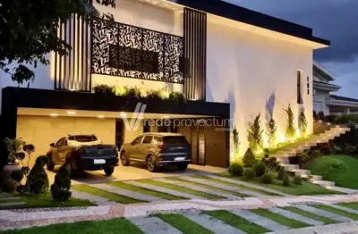 Casa em condomínio fechado com 4 quartos à venda na rua viles de france, 1, ville sainte helene, campinas, 400 m2 por r$ 4.950.000