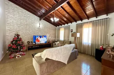 Casa em condomínio fechado com 5 quartos à venda na rua san conrado, 415, loteamento caminhos de san conrado (sousas), campinas, 350 m2 por r$ 1.800.000