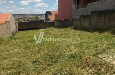 Terreno à venda no loteamento residencial água nova, valinhos  por r$ 330.000